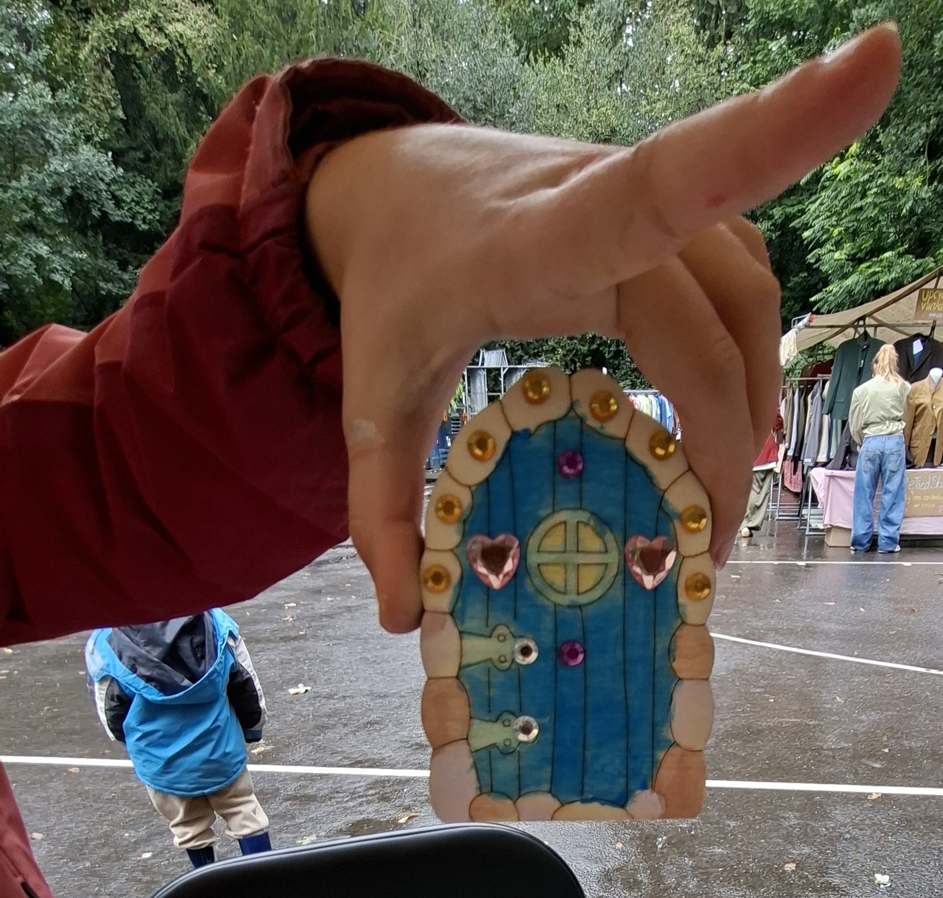 kunstmarkt kabouterdeurtje elfendeurtje sprookjes magie fantasie beleving kinderfeestje thuis creatief origineel knutselen schilderen kinderen